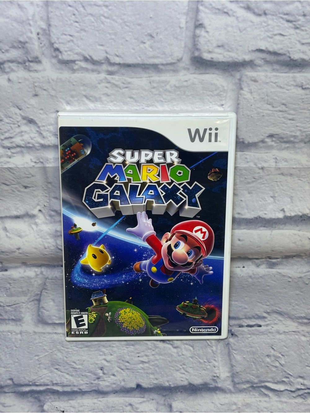 Super Mario Galaxy Nintendo WII 2011 COMPLETE W CASE & MANUAL WORKS